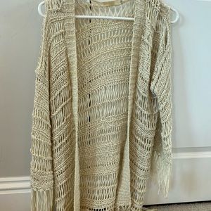 LF Millou Fringe festival cardigan